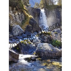 Cascade dans la vallée de la Fruitière